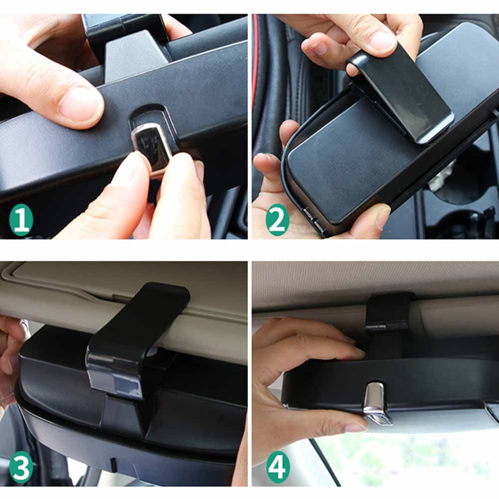 Car Sunglasses Holder Box Best Sellers Car Accessories Color Name : Black|Gray|Pink|Beige Car Sunglasses Holder Box Best Sellers Car Accessories Color Name : Black|Gray|Pink|Beige