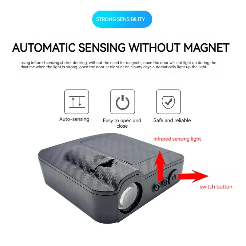 2 car logo Wireless Courtesy door projector LED Shadow light Auto accessories 2 car logo Wireless Courtesy door projector LED Shadow light Auto accessories