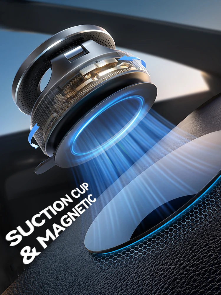 Joyroom Magnetic Suction Cup Phone Mount Vacuum Magnetic Car Phone Holder Mount With 360° Metal Strut for iPhone Samsung Xiaomi Joyroom Magnetic Suction Cup Phone Mount Vacuum Magnetic Car Phone Holder Mount With 360° Metal Strut for iPhone Samsung Xiaomi